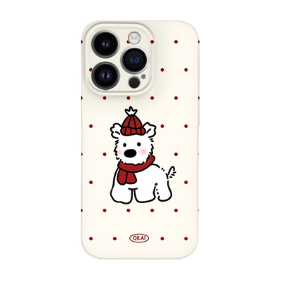 适用于华为系列手机壳红波点菲林