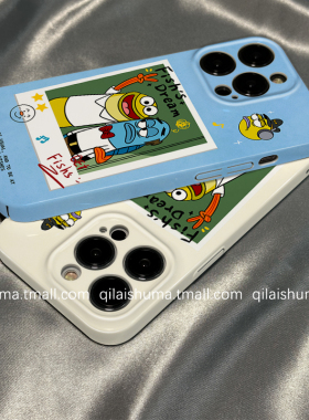 柒莱菲林壳适用于小米17/15pro手机壳14ultra新款13相框比奇堡居民鱼12红米note14男女10防摔k80硬70套60软50