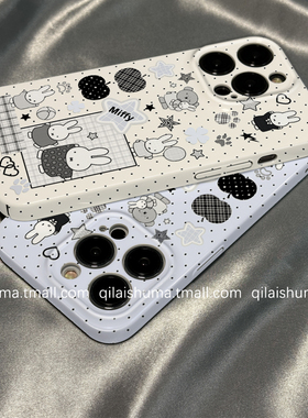 柒莱菲林壳适用于小米17/15pro手机壳新款14ultra日韩可爱波点米菲兔12红米note13女10防摔k80k70硬60套50软