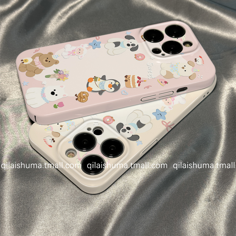 适用于华为系列手机壳小动物菲林