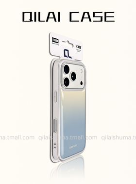 柒莱银边滴胶壳适用于opporeno15pro手机壳新款14女防摔13高级感12硅胶findx9/x8pro极简约ins蓝色晕染x7硬套