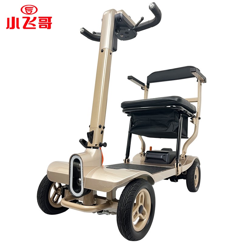 小飞哥新款老年代步车折叠轻便残疾人旅行小型四轮高端电动车直销