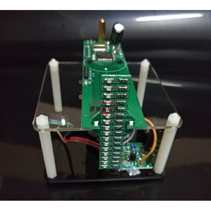 十字旋转led显示屏套件 51单片机电子制作套件 diy套件 创意散件