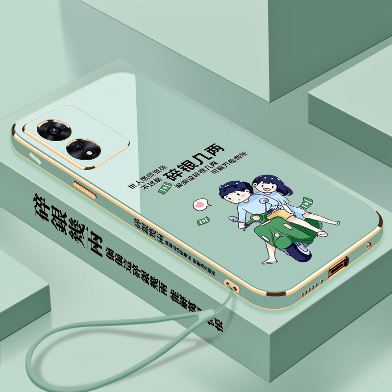 电镀碎银几两OPPOA97手机壳全包镜头A97硅胶防摔oppoa超薄个性5g时尚创意a97软壳新品新款保护套外壳