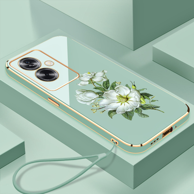 OPPOA2手机壳电镀茉莉花