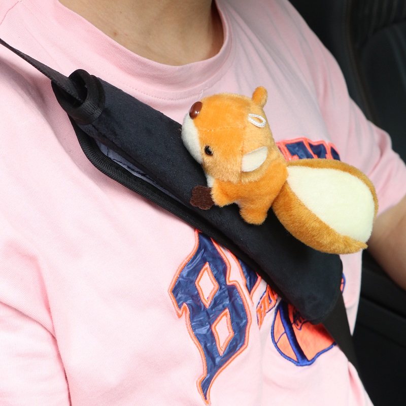 汽车安全带护肩套创意松鼠可爱儿童柔软防勒脖肚护肩套车内装饰品,汽车用品/电子/清洗/改装,汽车安全带套/固定器/延长带,淘宝优惠券,粉丝福利购,淘宝优惠卷