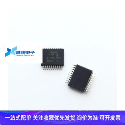 WT588D WT588D-20SS WT5880-20SS SSOP20语音 USB驱动芯片