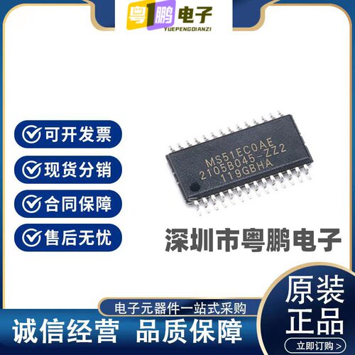 MS51EC0AE MS51EC0 TSSOP-28 单片机(MCU/MPU/SOC) 原装正品 现货