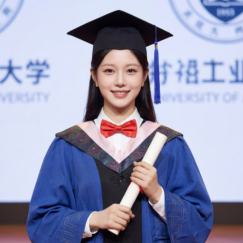 硕士服毕业礼服工科理科垂布