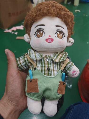 打样定制棉花娃娃衣服套装毛绒玩具公仔服装裙子男女娃换装