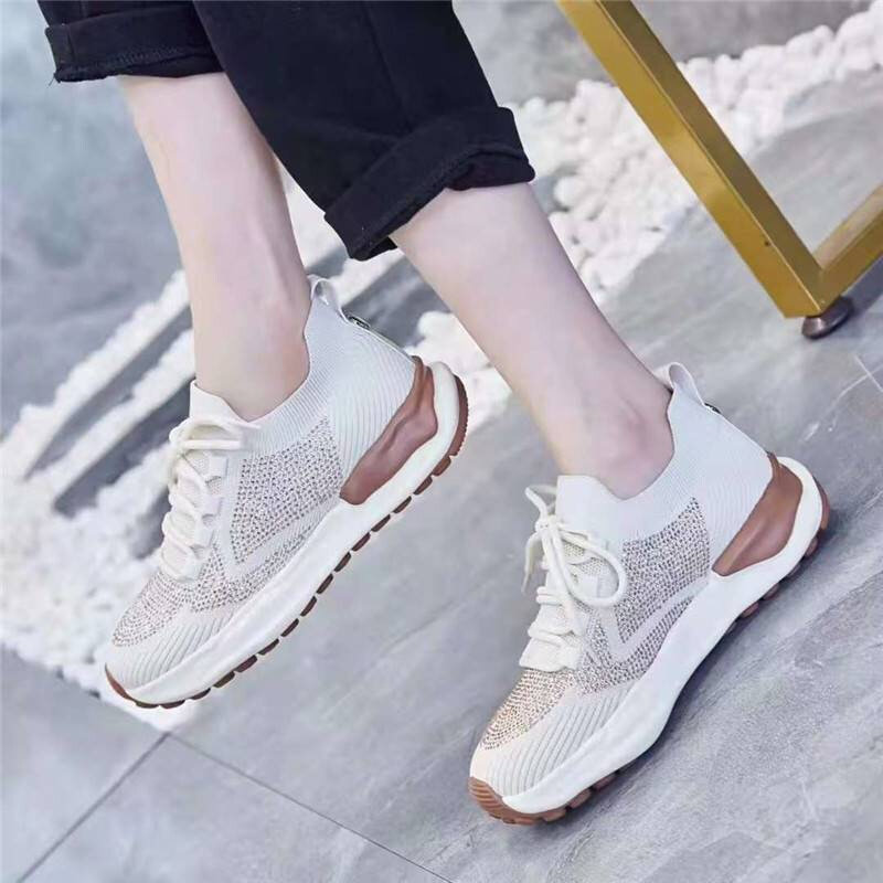 3151古典兰2022春时尚百搭轻便休闲运动鞋旅游鞋女鞋软底潮水钻透