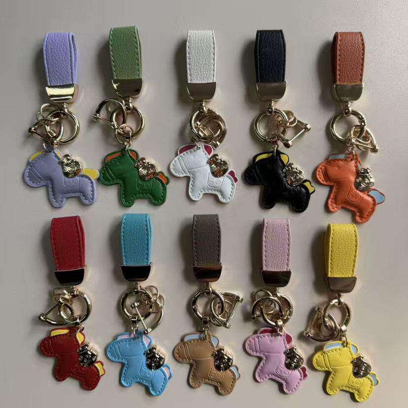 马上有钱可爱钥匙扣挂件情侣简约汽车锁匙扣圈环链包包挂饰