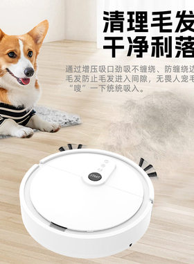 跨境智能扫地机器人｜扫吸拖一体