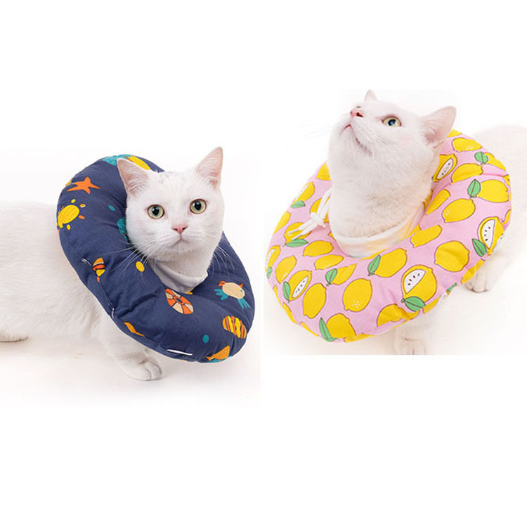 白圈猫咪狗狗绝育专用防舔软脖圈