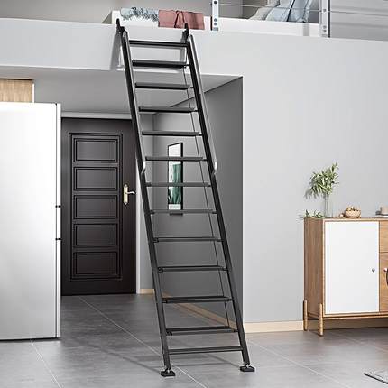 铝合金梯子阁楼专用宿舍上下铺单梯折叠室内家用安全便携式爬楼梯
