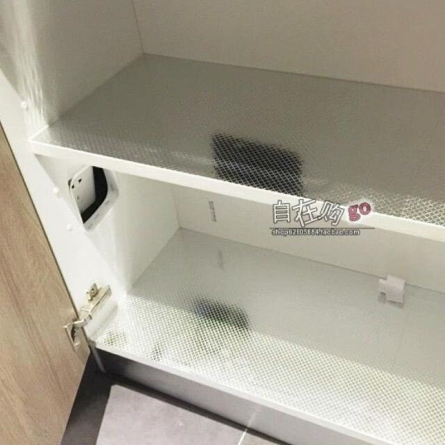 加厚自粘铝膜g橱柜贴纸衣柜防潮抽屉垫铝箔防油防水厨房柜子垫纸