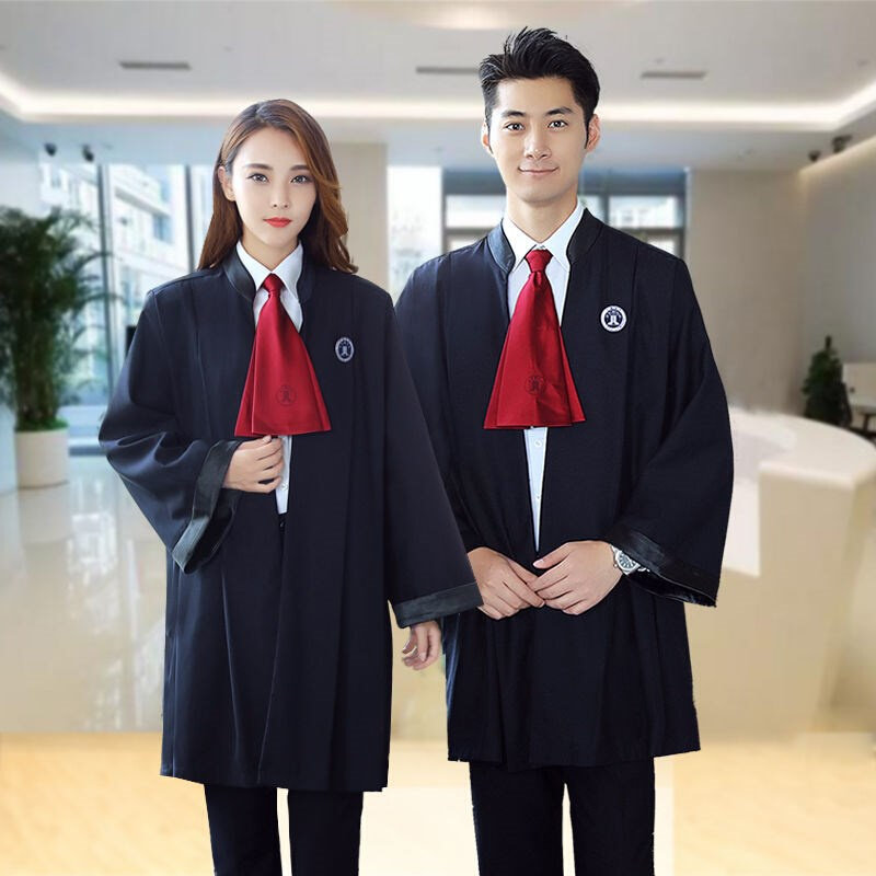 法官袍律师袍女男装新款法院工作开庭服司法制服职业装律协标准x