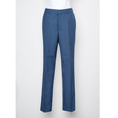 女士修身 女裤 销售工作服长裤 工装 蓝色直筒裤 领创宝马4S店商务西裤