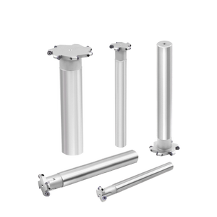 圆鼻铣刀TMR-R3.0三面刃圆鼻T型槽数控铣刀杆RCMT0602MO数控刀片