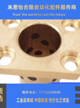 N-MPTNZ40-40/60/70无油衬套H82*10/40*50*60 两面切割型法兰铜套