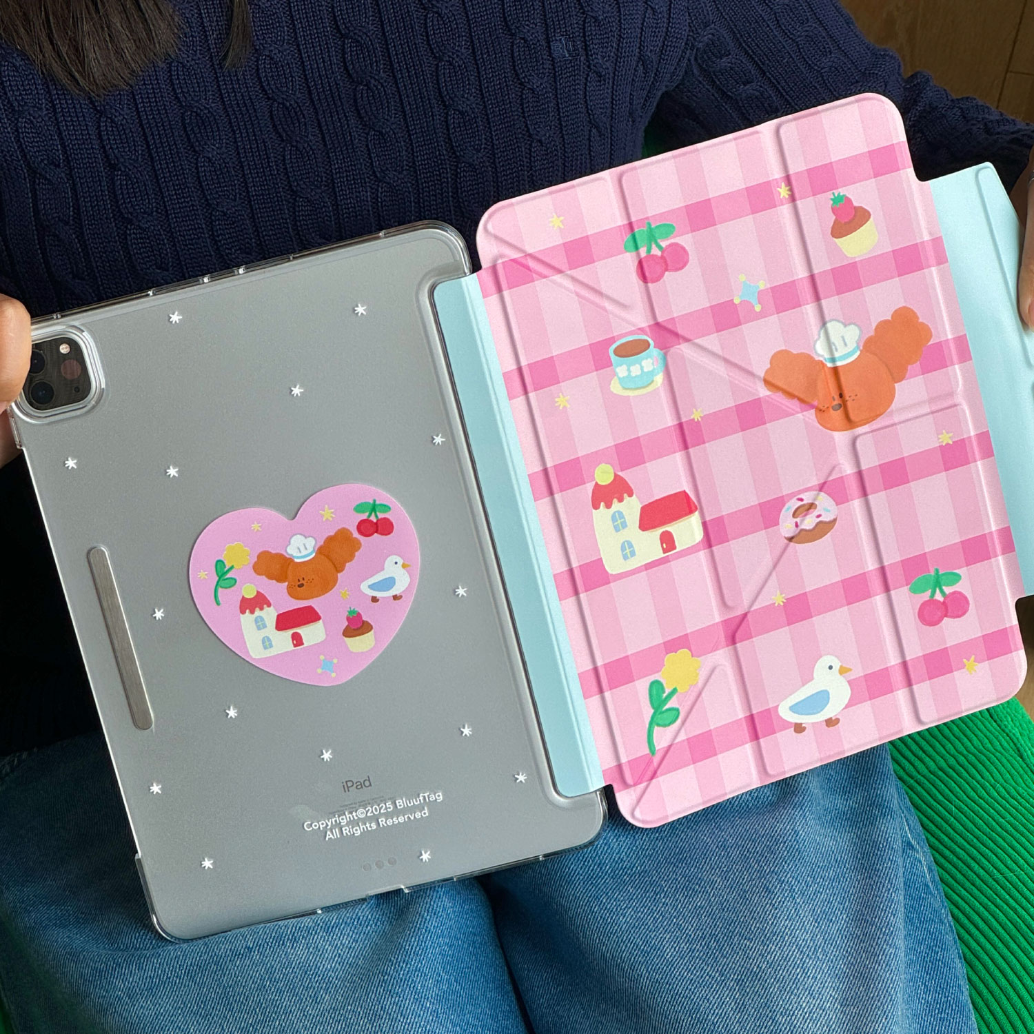 BLUUFTAG可爱全包平板iPad壳