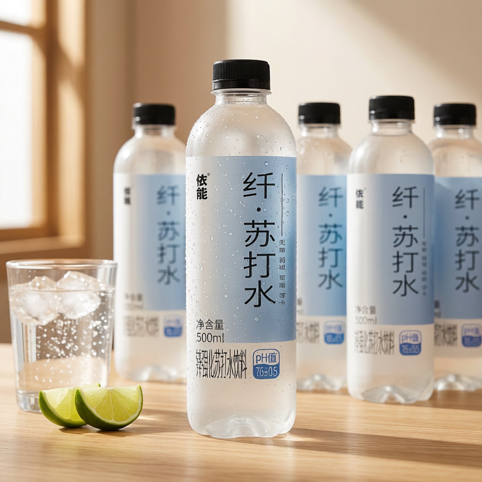依能苏打水饮料0糖0脂大毫升