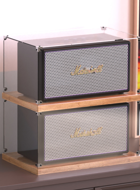 适用马歇尔marshal音响stanmore2二代Ⅱ无线蓝牙3三代iii防尘罩盒