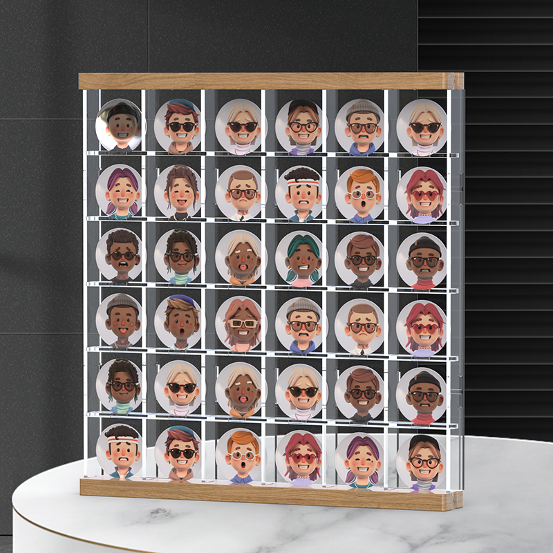 亚克力展示架透明收纳盒置物架