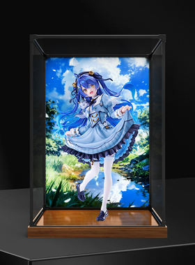 防尘收纳盒适用FNEX 虚拟主播-彩虹社 天宫心 手办亚克力超高清