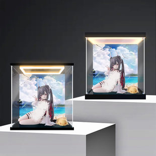 八月恋夏Ver. 初月 手办亚克力透明收纳盒 碧蓝航线 适用AniGame