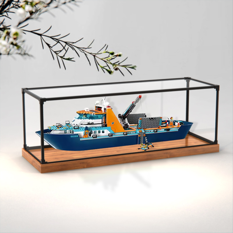 亚克力一体式收纳盒透明展示盒