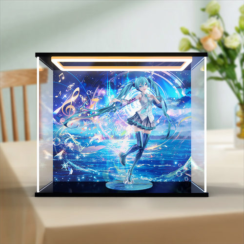 适用电子歌手系列01 初音未来 0x27 Eternal Stream防尘罩收纳盒