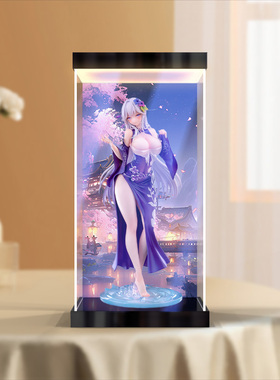 适用SIKI ANIM 原创 水之圣女阿尔维娜 1/7比例手办灯箱款收纳盒