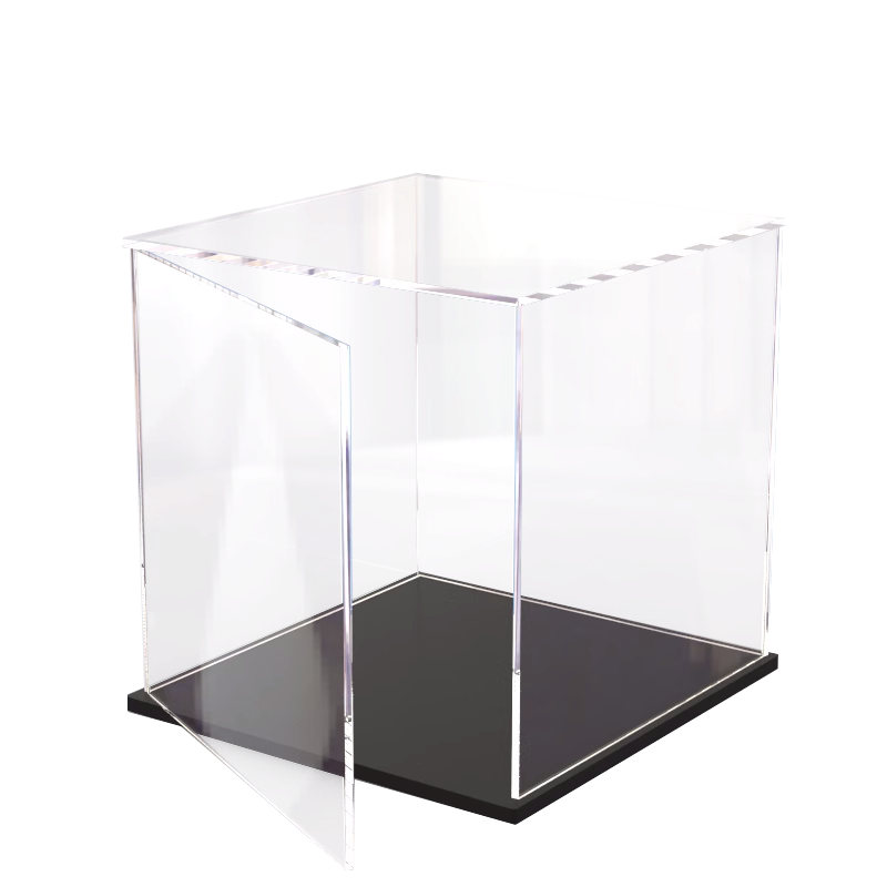 乐高手办亚克力展示盒子积木模型镜面收纳盒乐高高达防尘罩可定制
