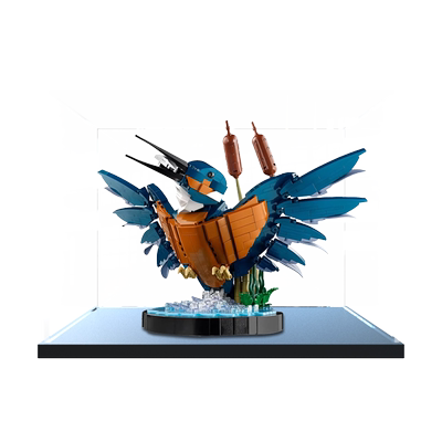 亚克力透明防尘罩适用乐高10331翠鸟积木展示盒模型玩具收纳盒