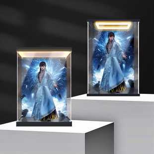 适用朗宙 凡人修仙传 玄骨上人 纪念版可动人偶 手办亚克力收纳盒