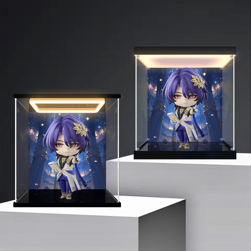 适用崩坏:星穹铁道 真理医生粘土人手办灯光收纳盒亚克力收纳盒