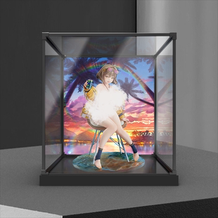 适用良笑塑美 胜利女神:妮姬-阿妮斯:闪耀夏日手办合金框 收纳盒