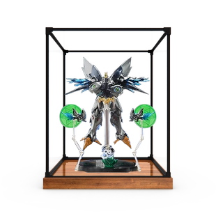 金属边框展示盒适用CCS TOYS 铁魄 超级机器人大战塞巴斯塔收纳盒