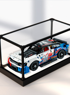 亚克力展示盒适用乐高42153雪佛兰科迈罗赛车玩具合金防尘收纳盒