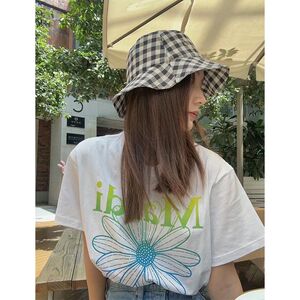 mardi小雏菊短袖T恤女薄款圆领