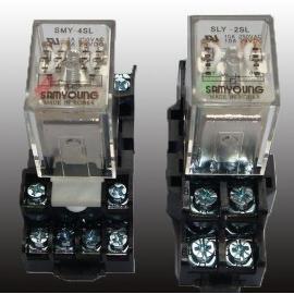 全新 SAMYOUNG韩国三荣继电器SMY-4SL,SLY-2SL 中间继电器