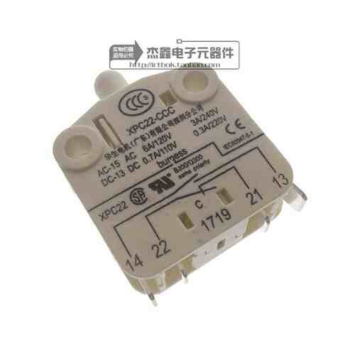 微动速动开关XPC22-CCC 全新15VAC 6A/120V 13VDC 0.7A/110V