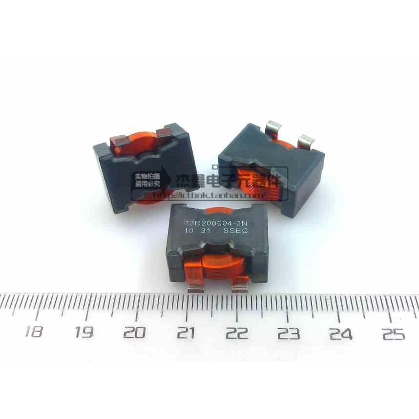 SSEC 13D200004-0N 贴片大电流扁铜线功率电感滤波器13UH 20*18mm