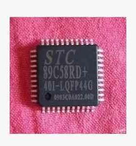 贴片 STC89C58RD+40I-LQFP44G STC单片机 全新原装