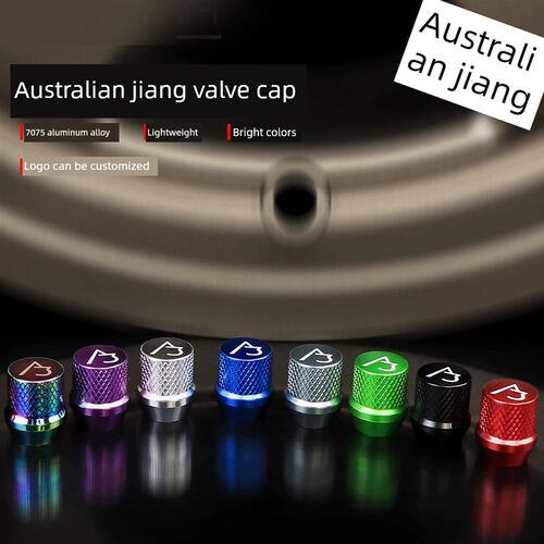 正品AJ澳蒋铝合金锻造螺丝螺母气门嘴盖CAP1汽车轮毂改装气嘴帽
