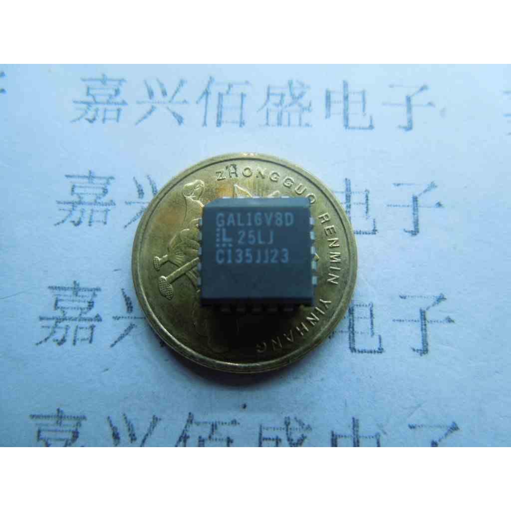全新原装  GAL16V8D-25LJ   PLCC20封装