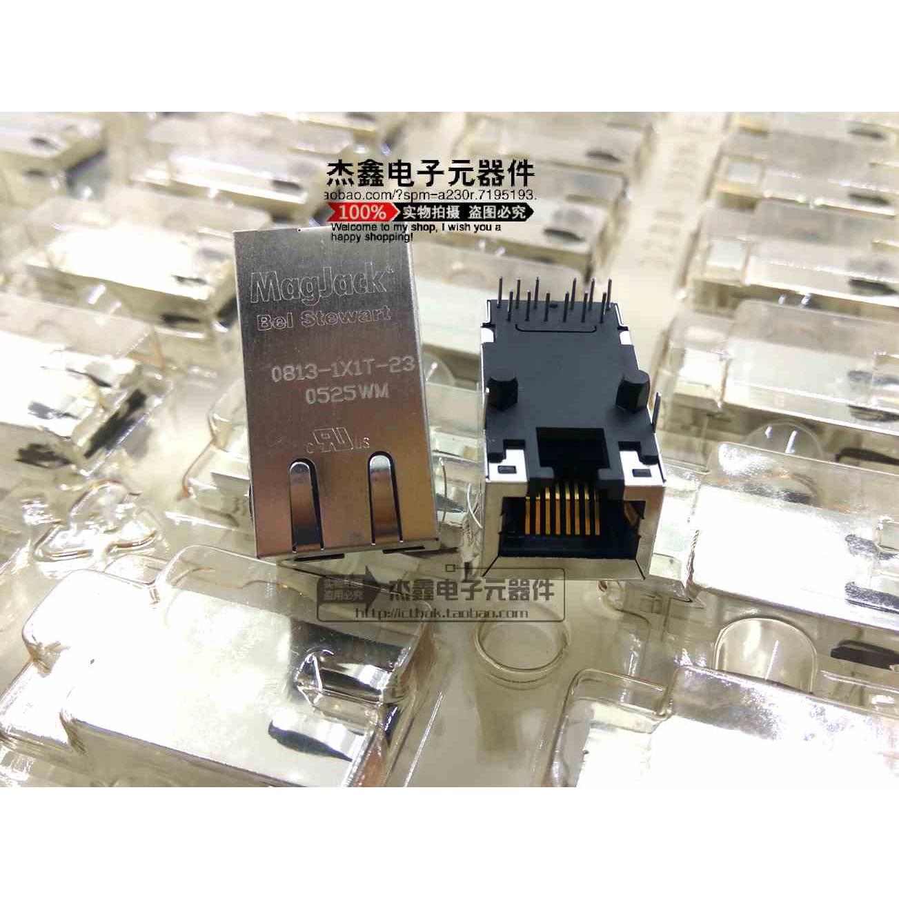 0813-1X1T-23 0813-1X1T-23-F BEL Stewart MagJack RJ45连接器
