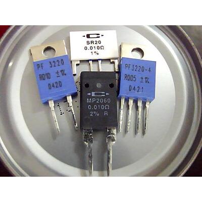SR20-0.010-1% Caddock家当 大功率高精密无感电阻 2W 0.01R欧