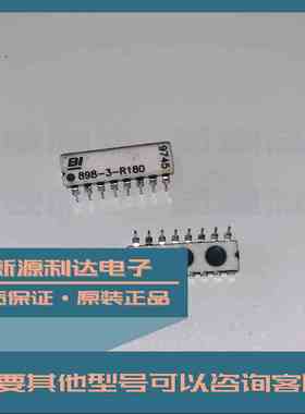 美国BI直插 网络排阻898-3-R180封装DIP16 网络电阻器原装现货